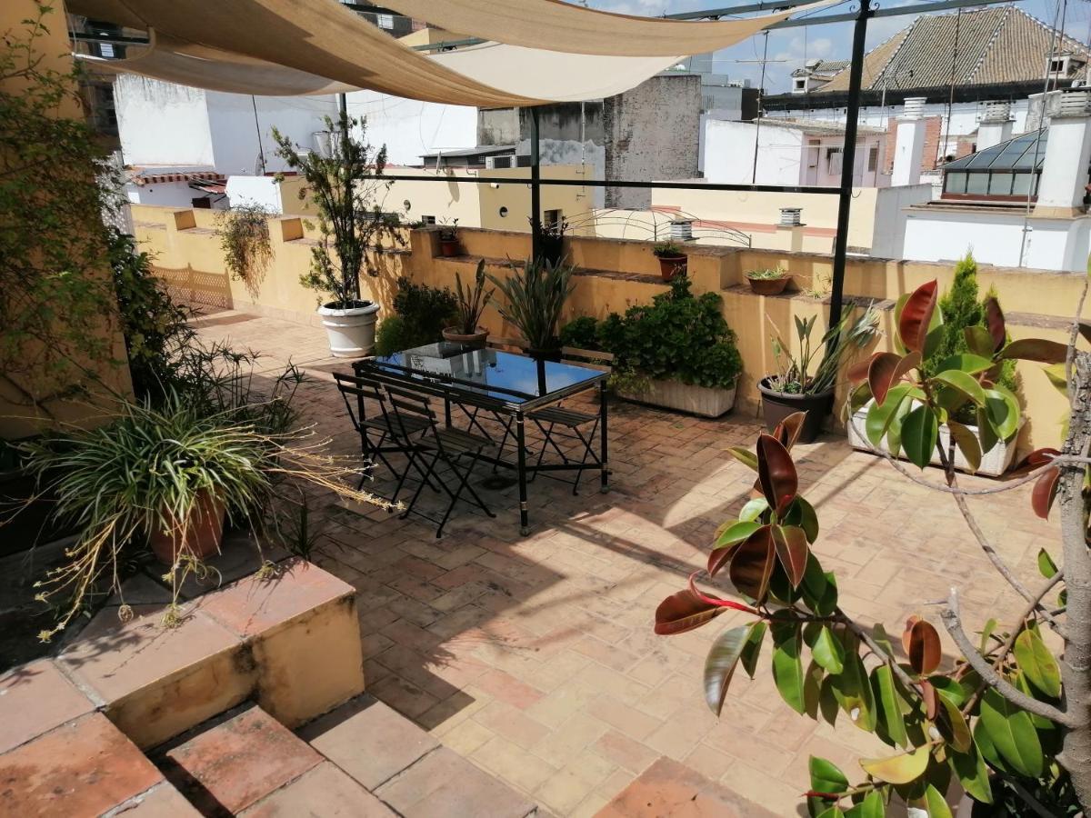 Tourist House Trajano Terraza-Piscina Sevilha Exterior foto