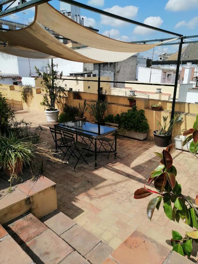Tourist House Trajano Terraza-Piscina Sevilha Exterior foto