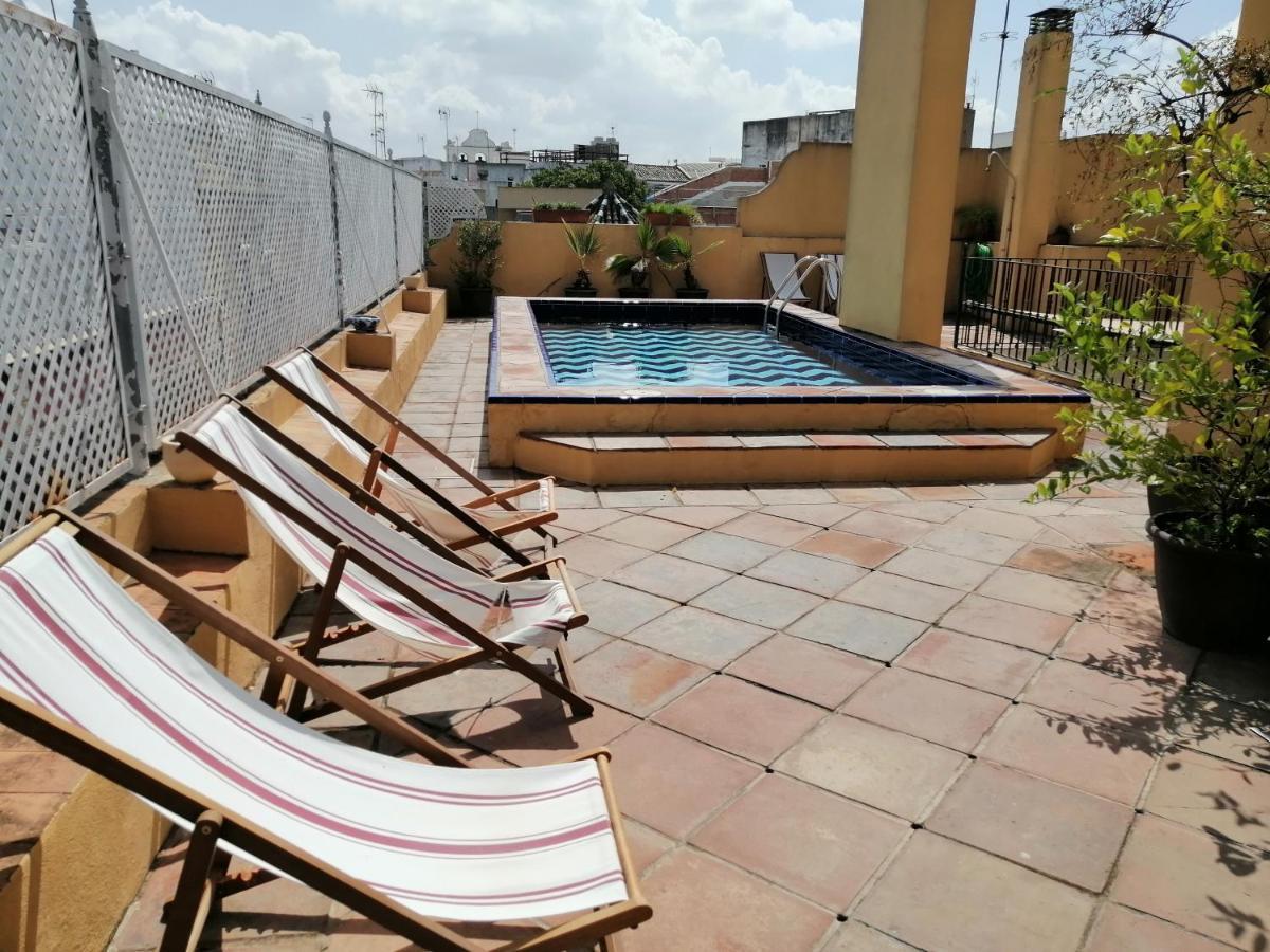 Tourist House Trajano Terraza-Piscina Sevilha Exterior foto